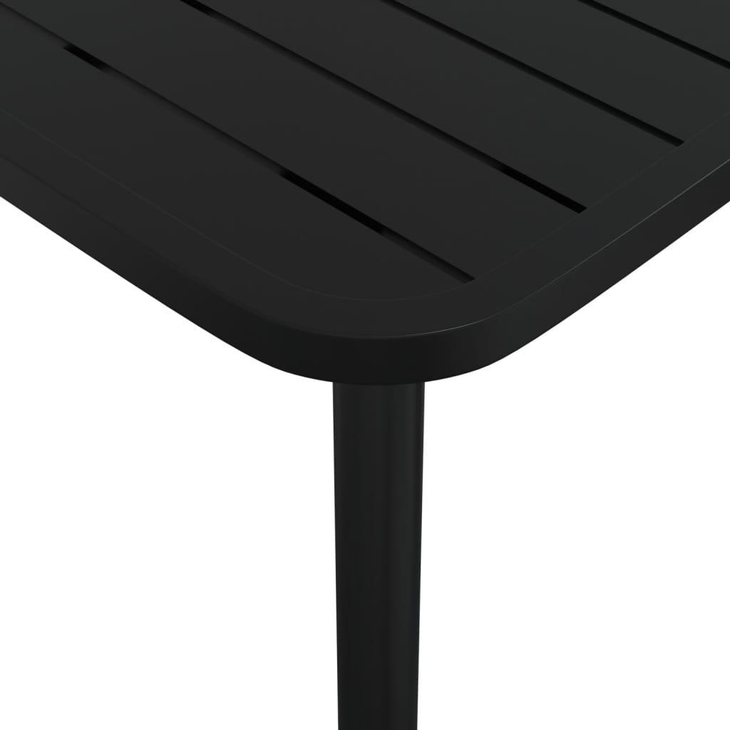 Table de jardin 50x50x71 cm acier, anthracite