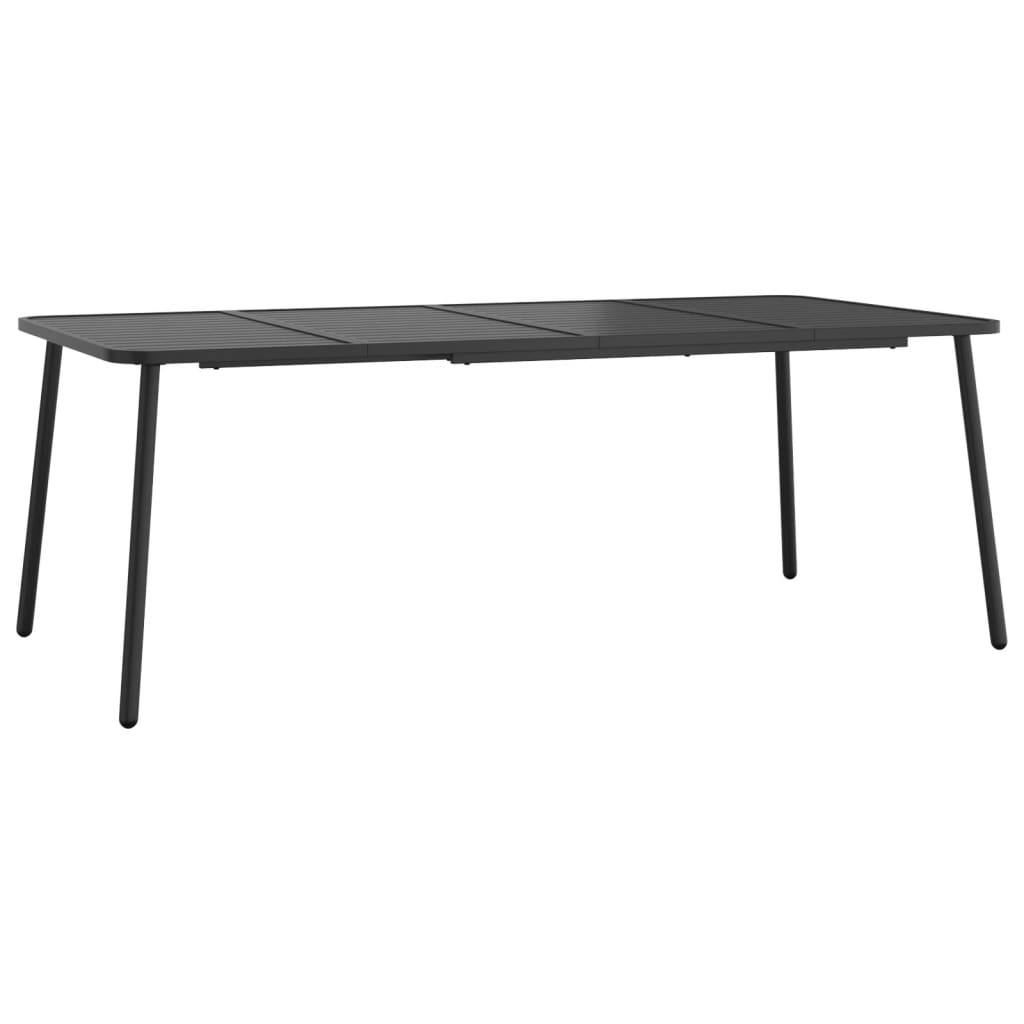 Table de jardin 50x50x71 cm acier, anthracite