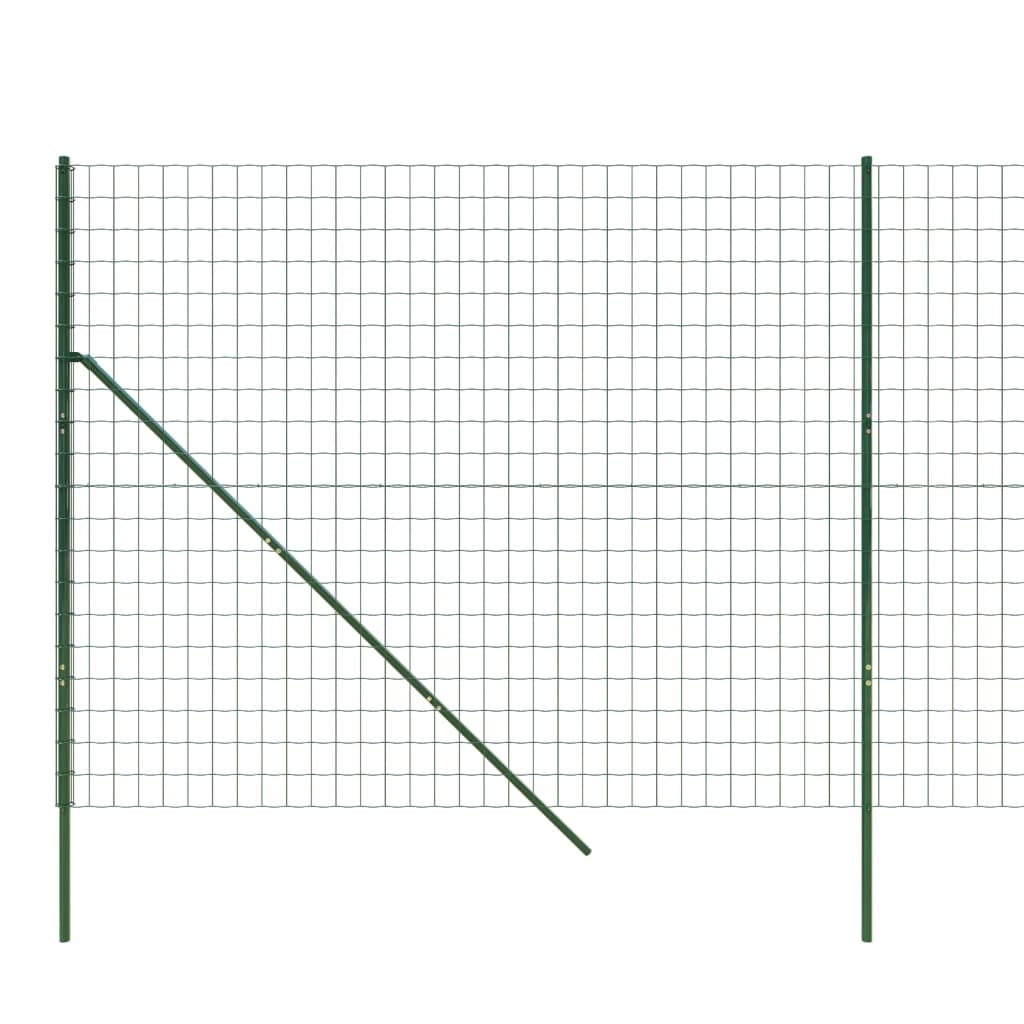 Draadgaashek 0,8x10 m gegalvaniseerd staal antracietkleurig