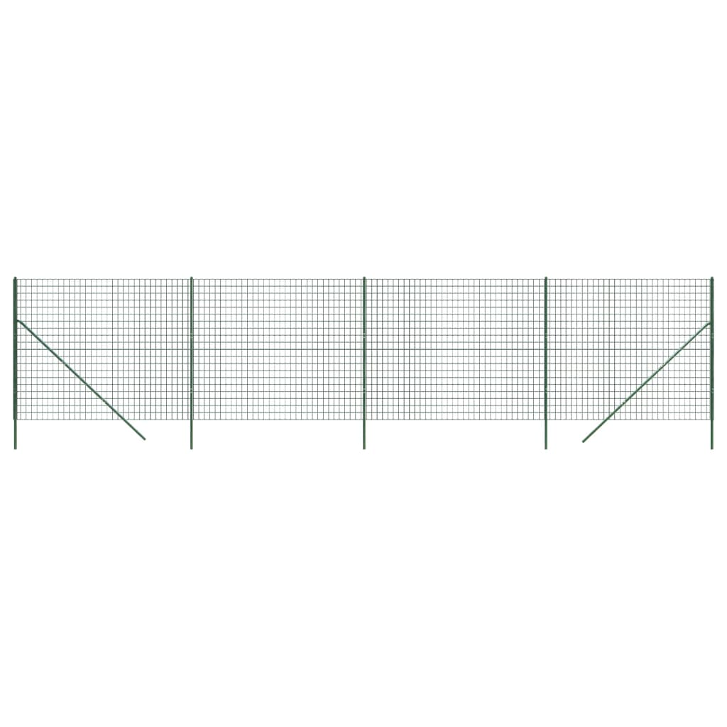 Draadgaashek 0,8x10 m gegalvaniseerd staal antracietkleurig