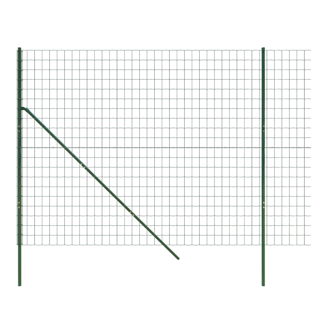 Draadgaashek 0,8x10 m gegalvaniseerd staal antracietkleurig