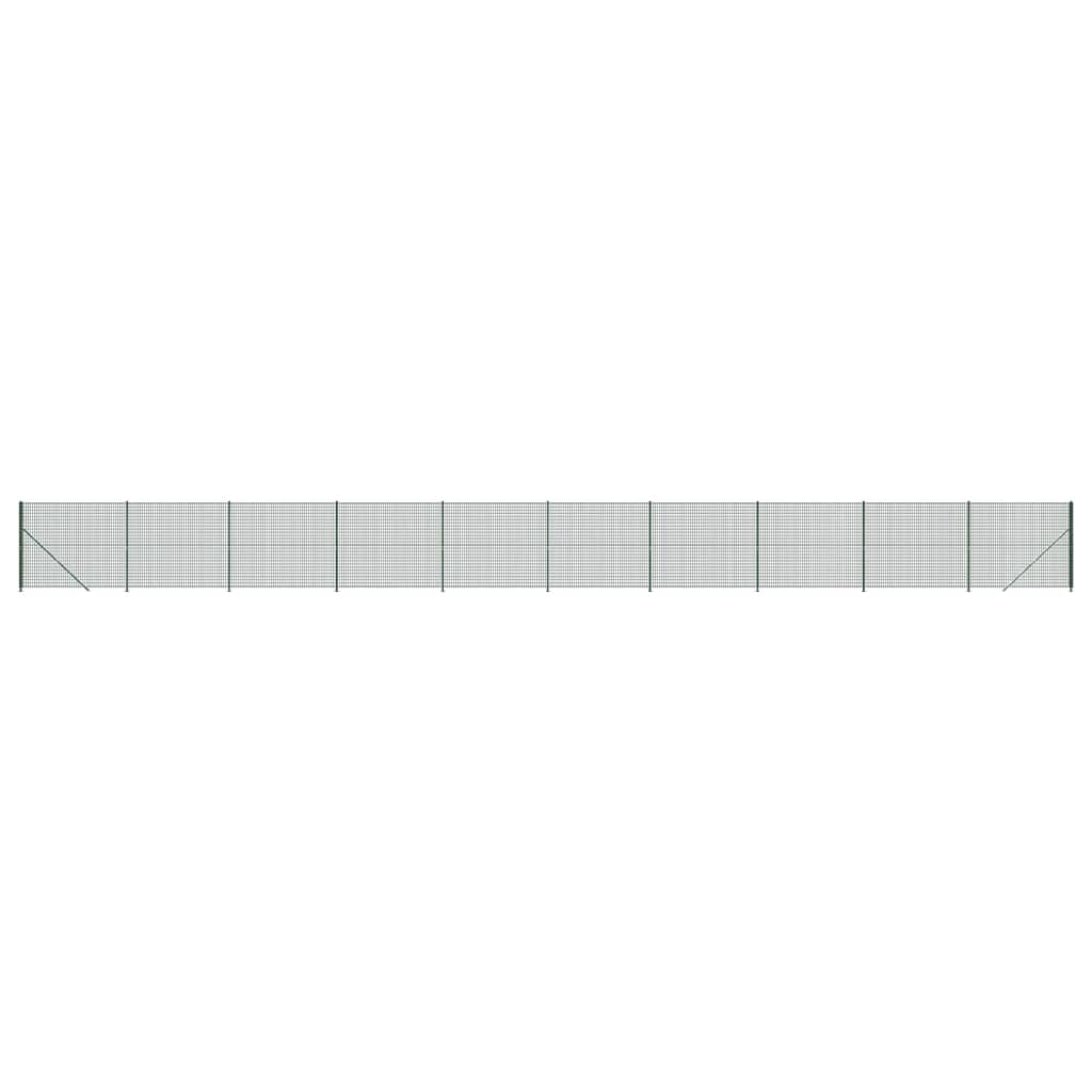 Clôture grillagée avec bride 2,2x25 m anthracite