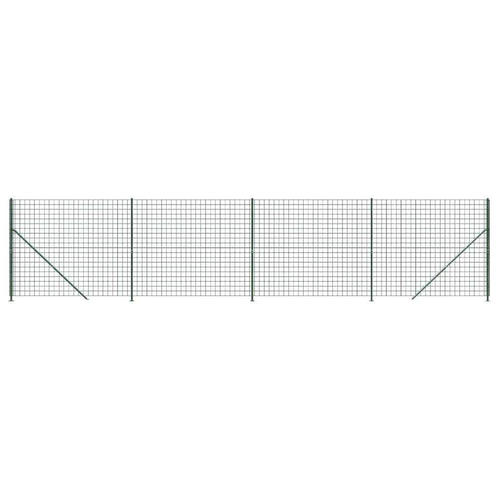 Draadgaashek met flens 0,8x25 m antracietkleurig