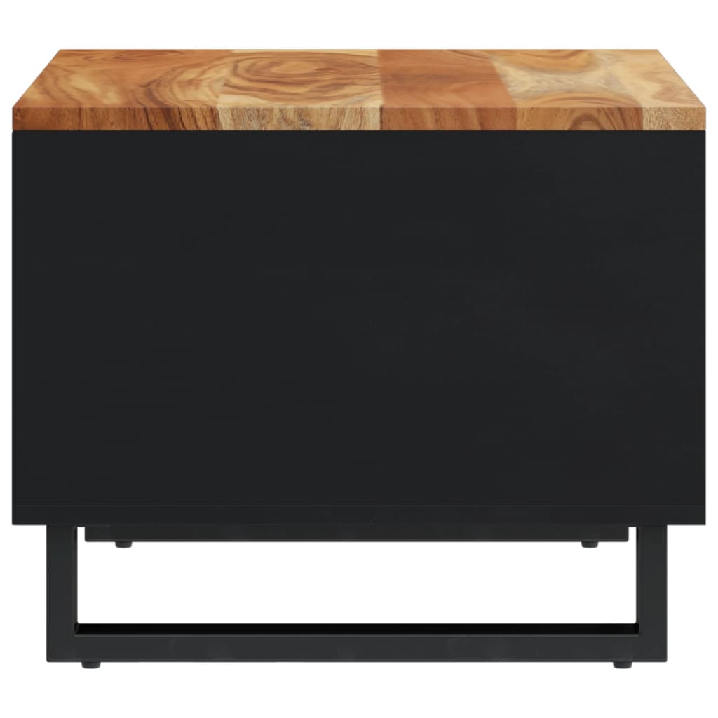 Table basse 55x50x40 cm en bois d'acacia massif