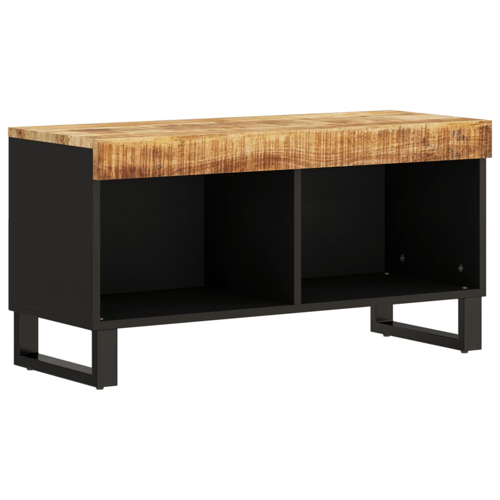 Meuble TV 85x33x43,5 cm en bois d'acacia massif