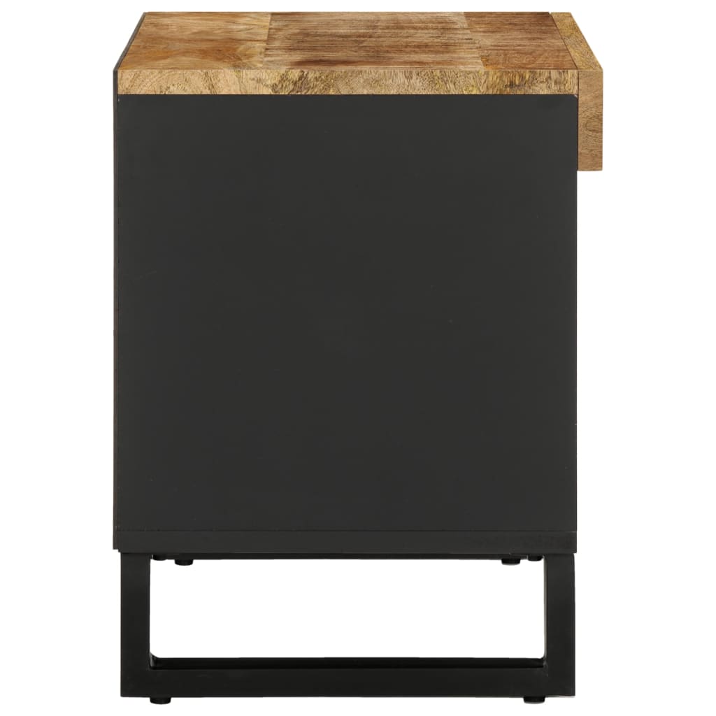 Meuble TV 85x33x43,5 cm en bois d'acacia massif