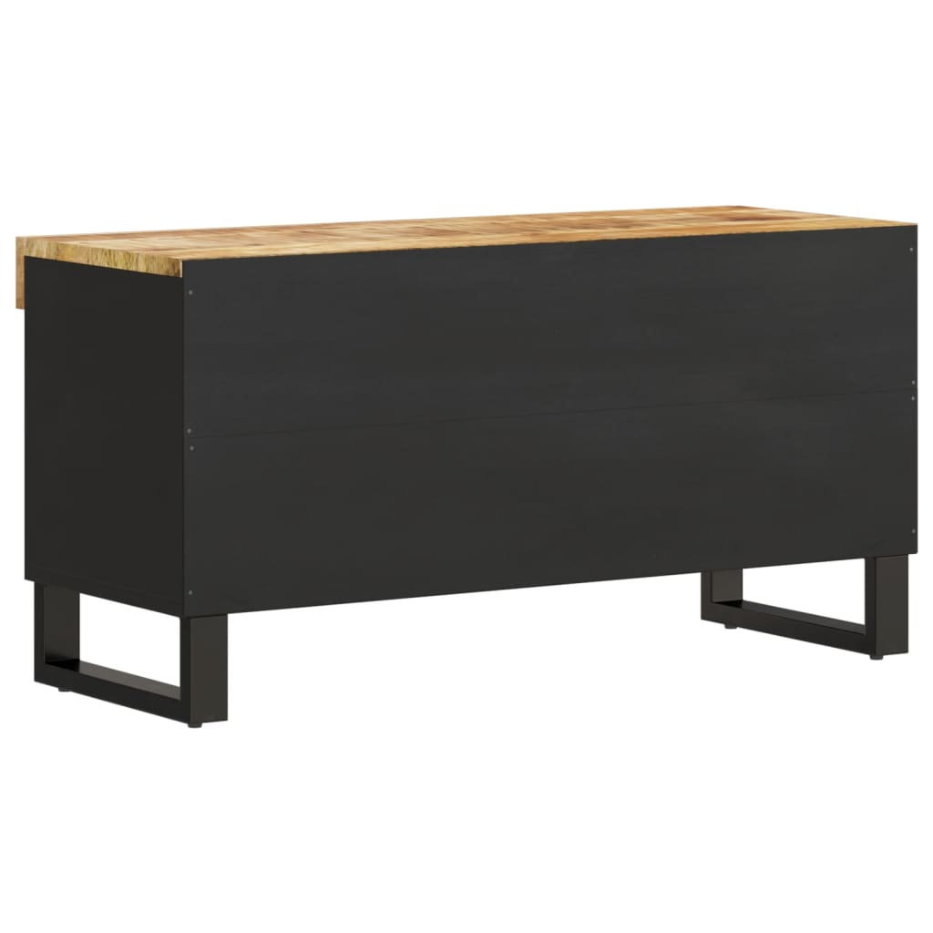 Meuble TV 85x33x43,5 cm en bois d'acacia massif