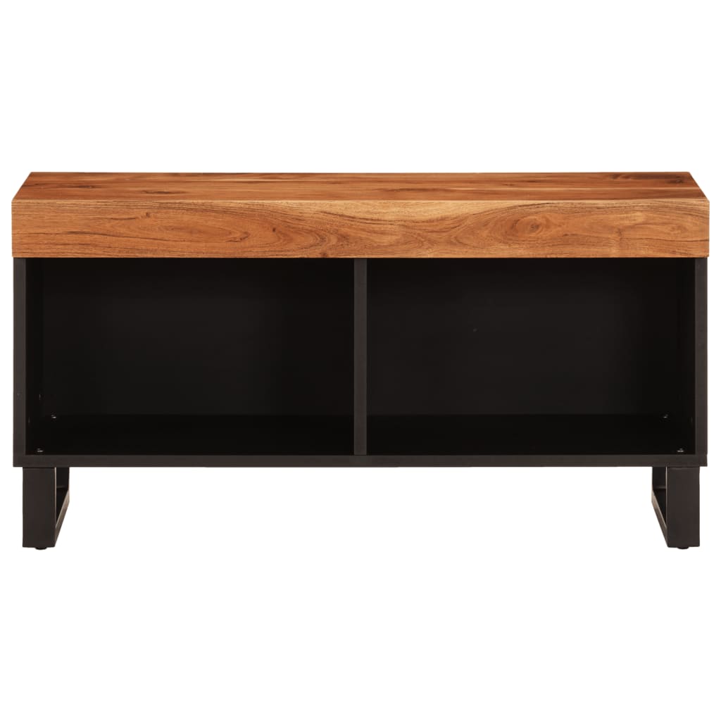 Meuble TV 85x33x43,5 cm en bois d'acacia massif