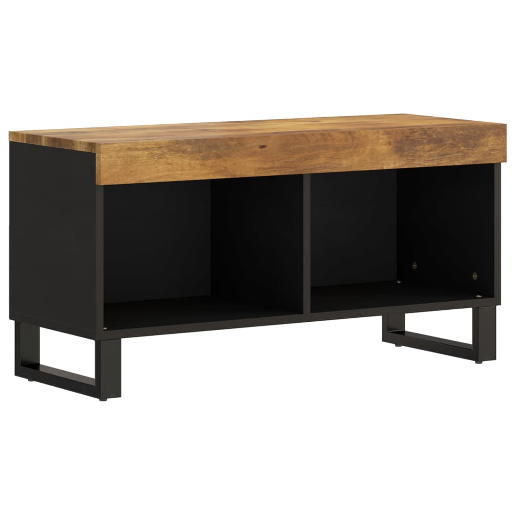 Meuble TV 85x33x43,5 cm en bois d'acacia massif