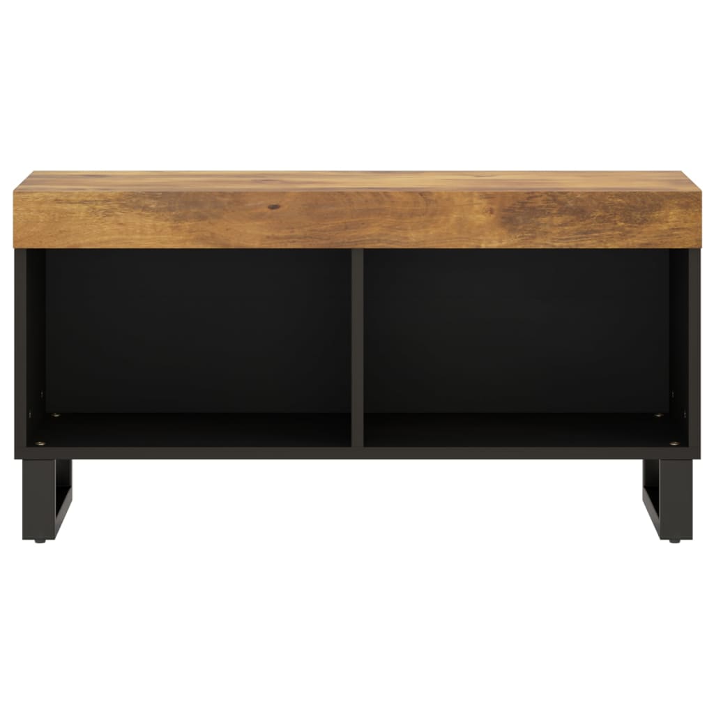 Meuble TV 85x33x43,5 cm en bois d'acacia massif