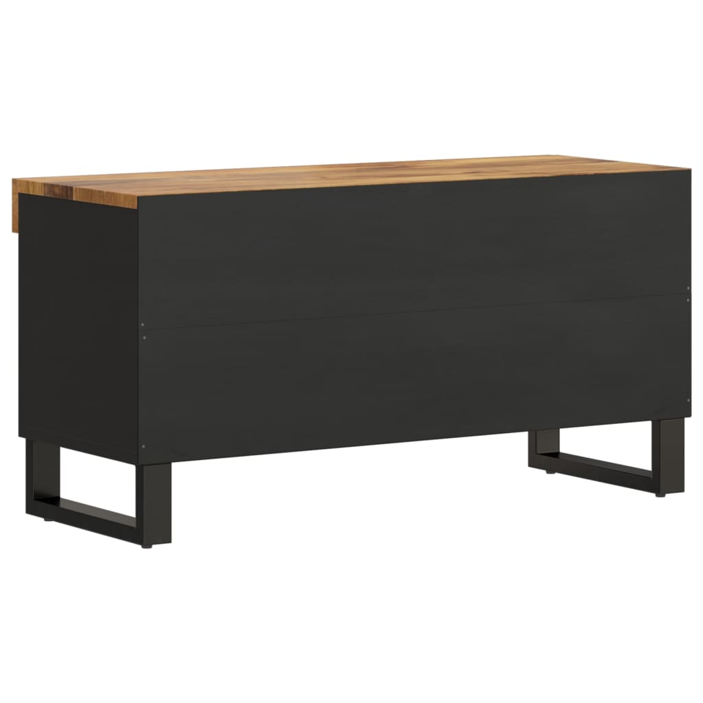 Meuble TV 85x33x43,5 cm en bois d'acacia massif