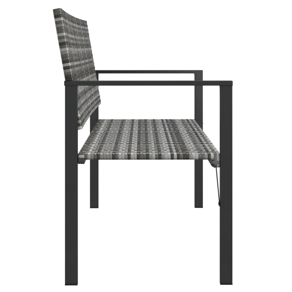 Tuinbank 2-zits poly rattan