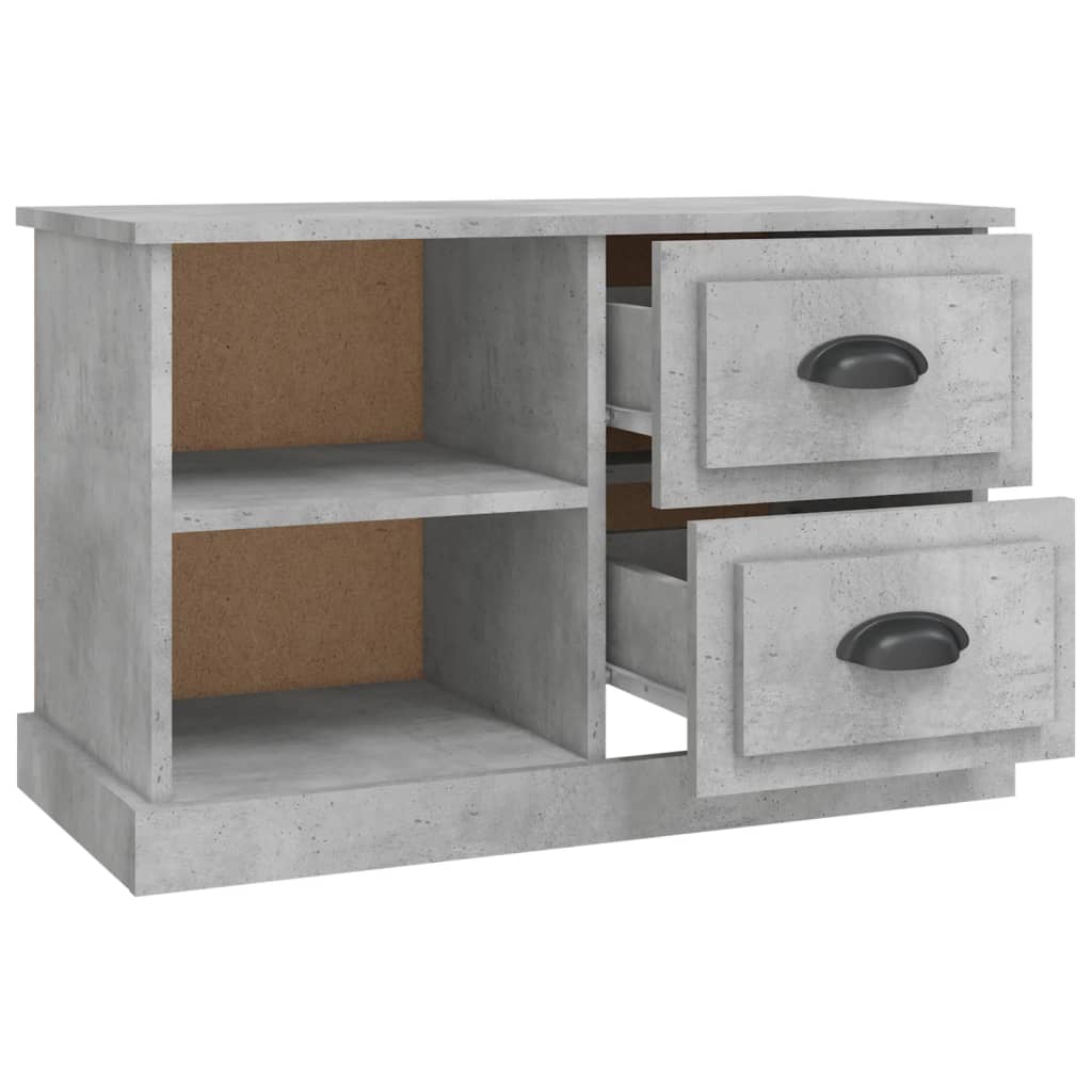 Tv-meubel 73x35,5x47,5 cm bewerkt hout bruin eikenkleur