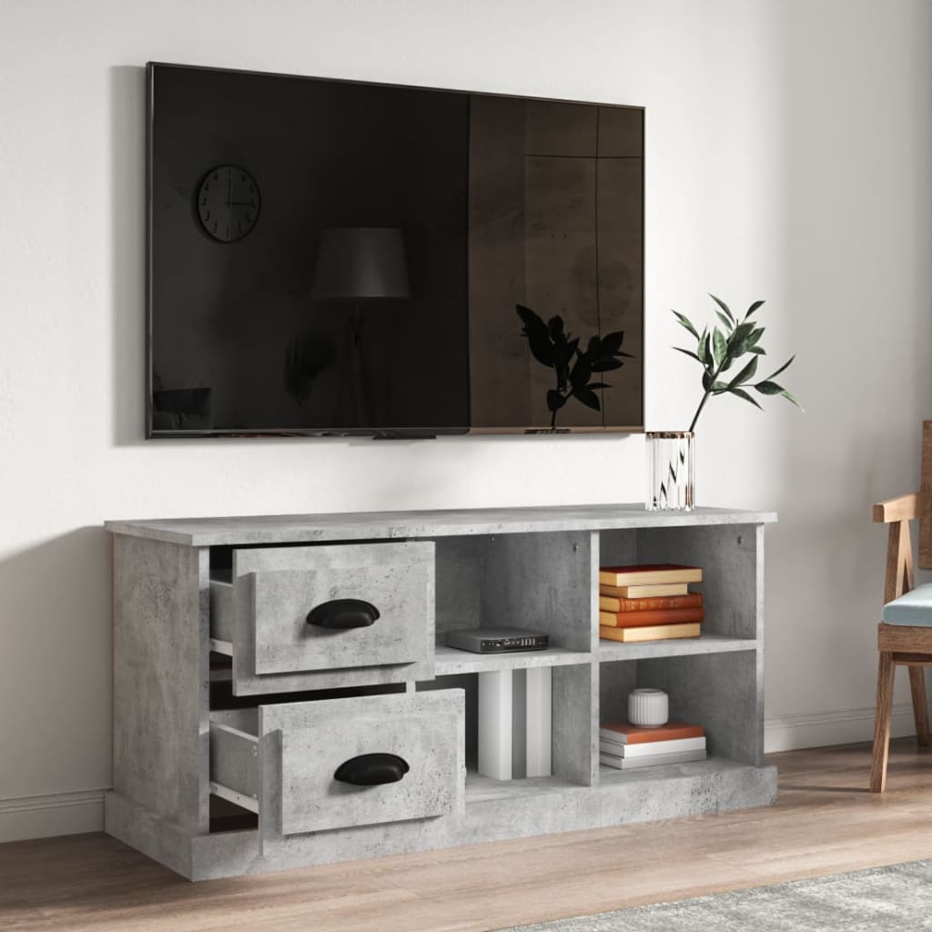 Tv-meubel 73x35,5x47,5 cm bewerkt hout bruin eikenkleur