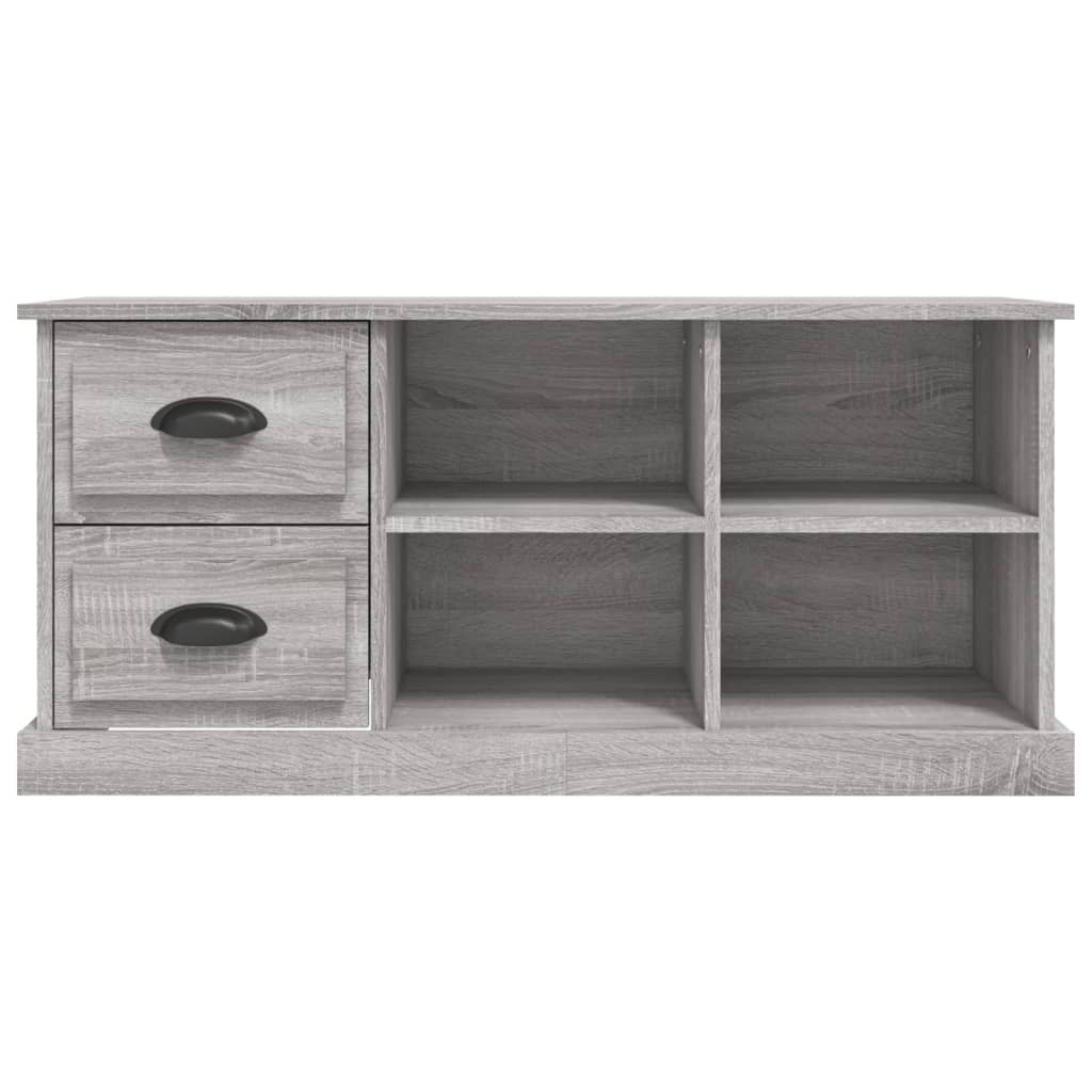 Tv-meubel 73x35,5x47,5 cm bewerkt hout bruin eikenkleur