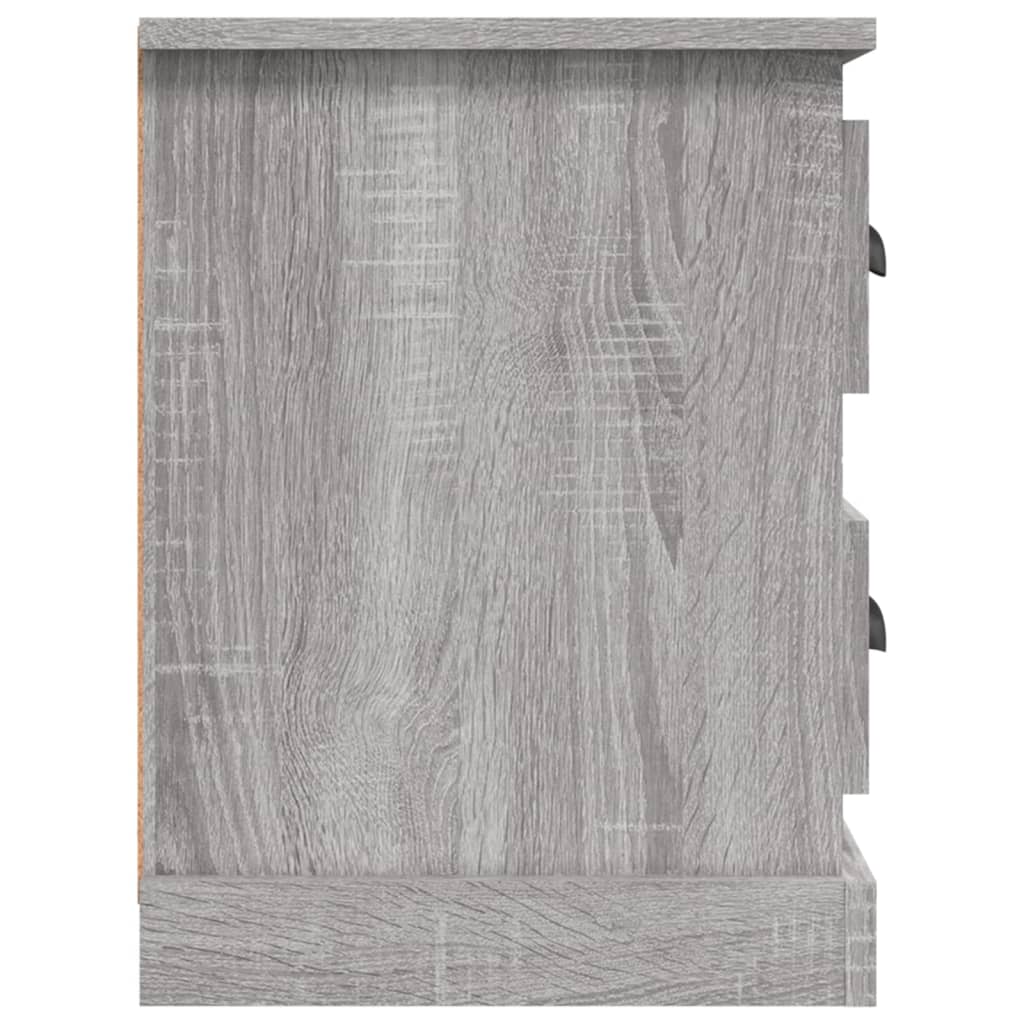 Tv-meubel 73x35,5x47,5 cm bewerkt hout bruin eikenkleur