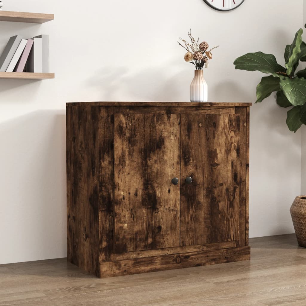 Buffet 70x35x67,5 cm en bois travaillé