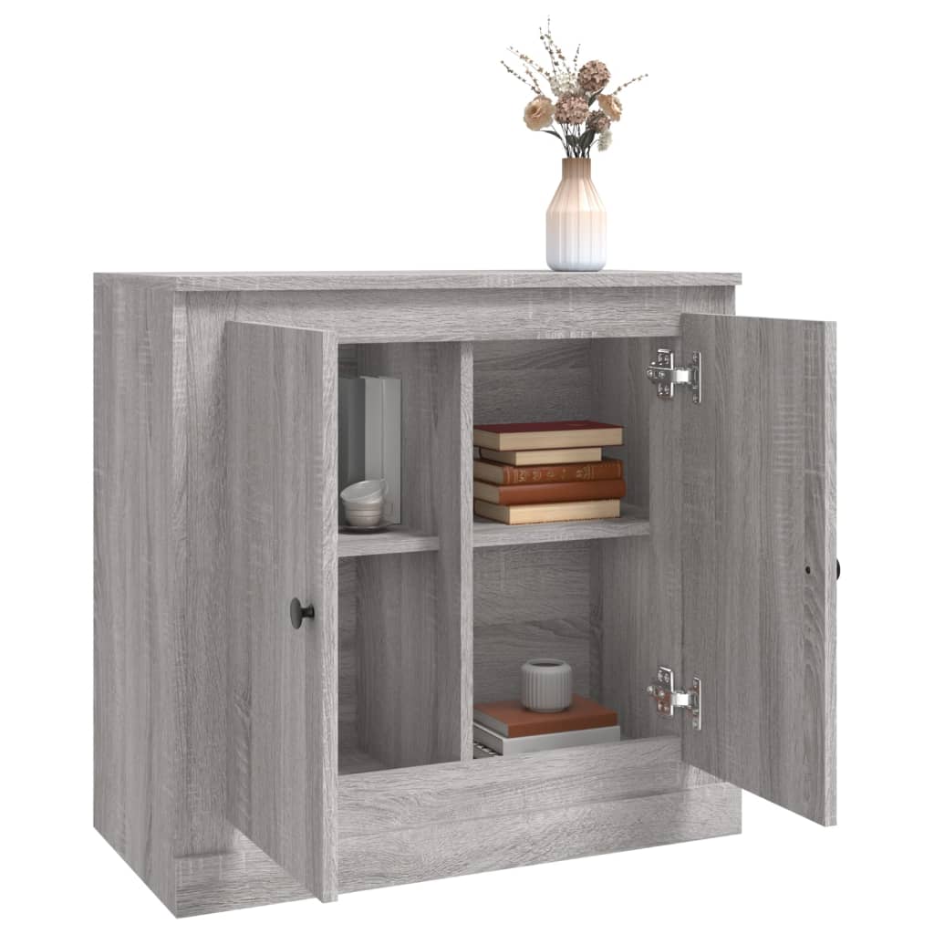 Buffet 70x35x67,5 cm en bois travaillé