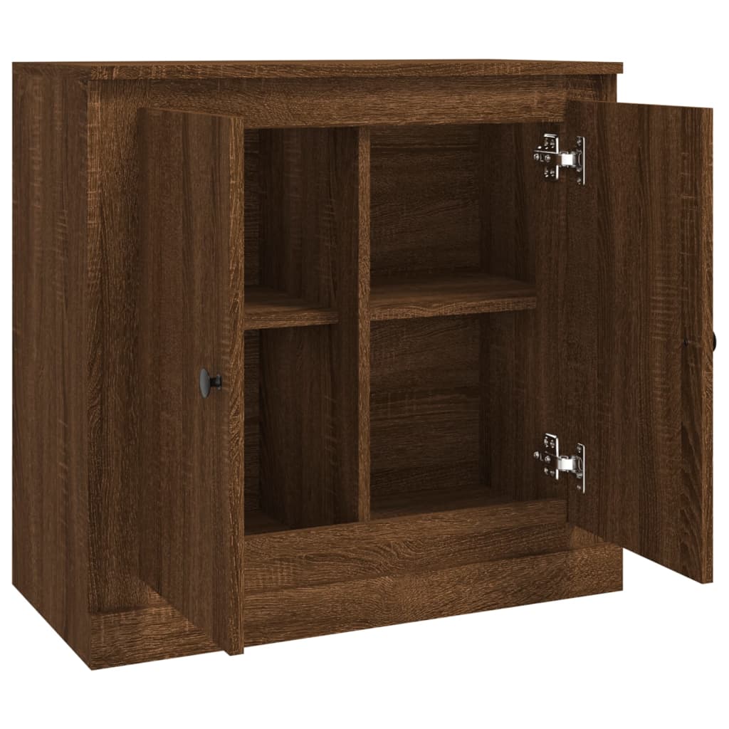 Buffet 70x35x67,5 cm en bois travaillé