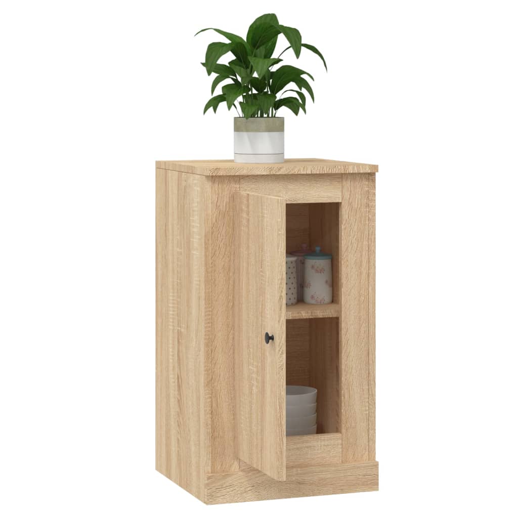 Buffet 37,5x35,5x67,5 cm en bois travaillé