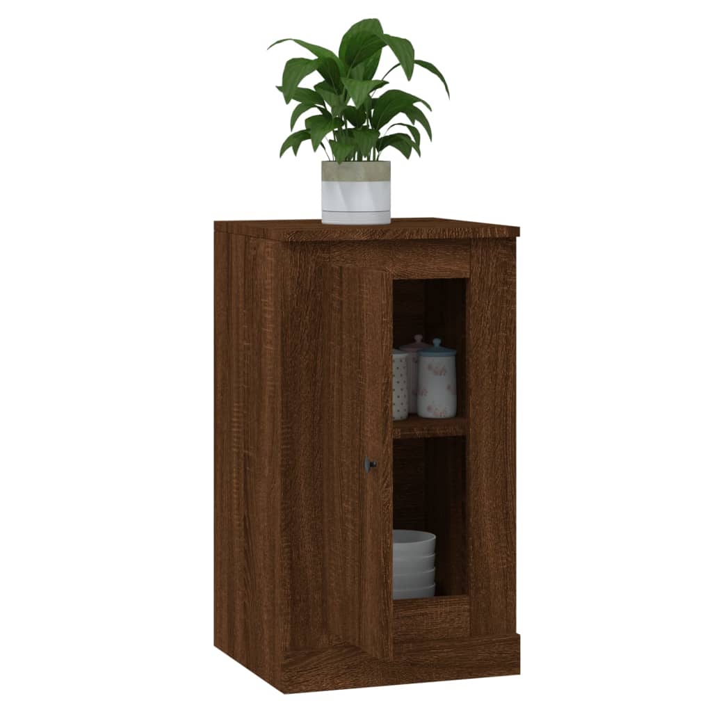 Buffet 37,5x35,5x67,5 cm en bois travaillé