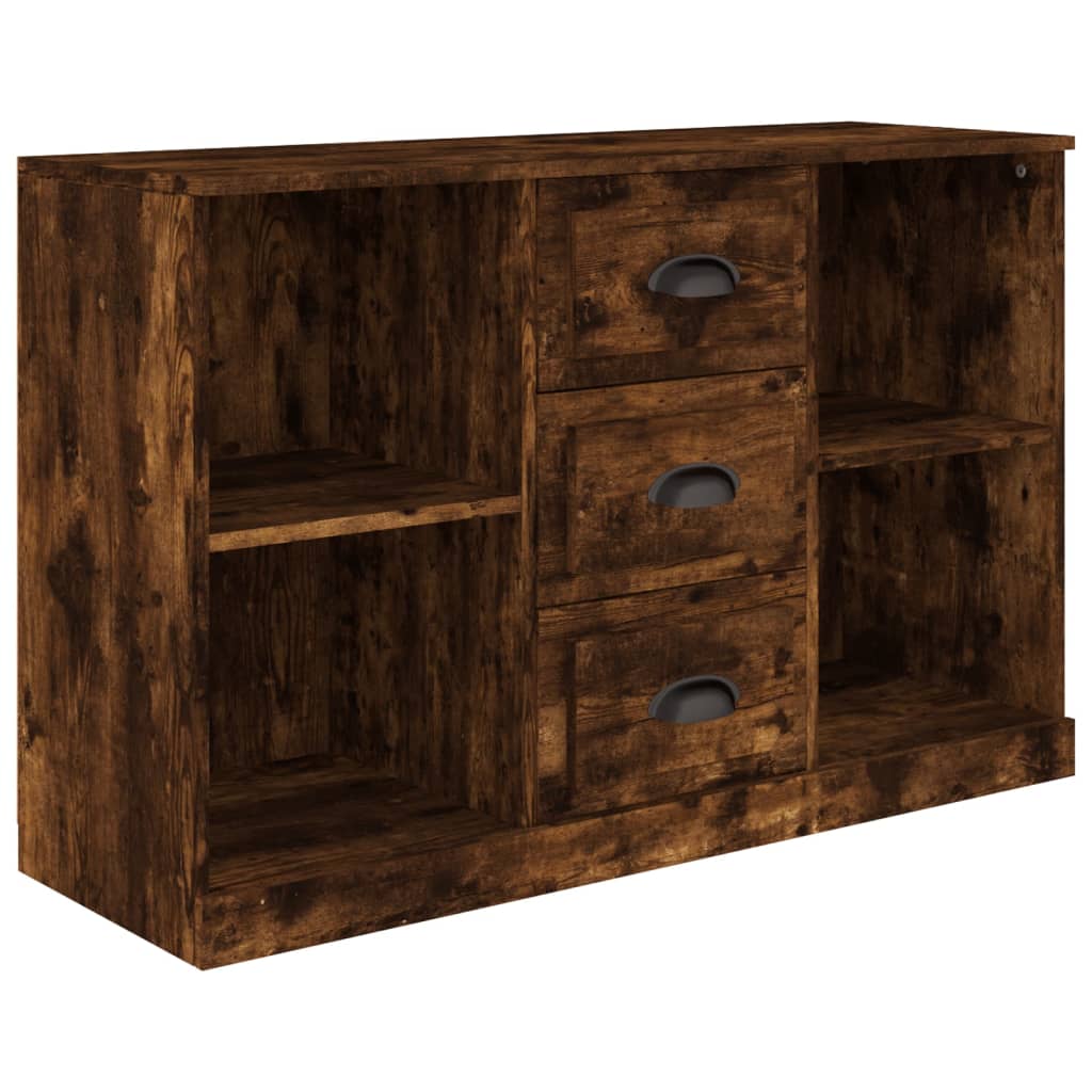 Buffet 104,5x35,5x67,5 cm en bois travaillé