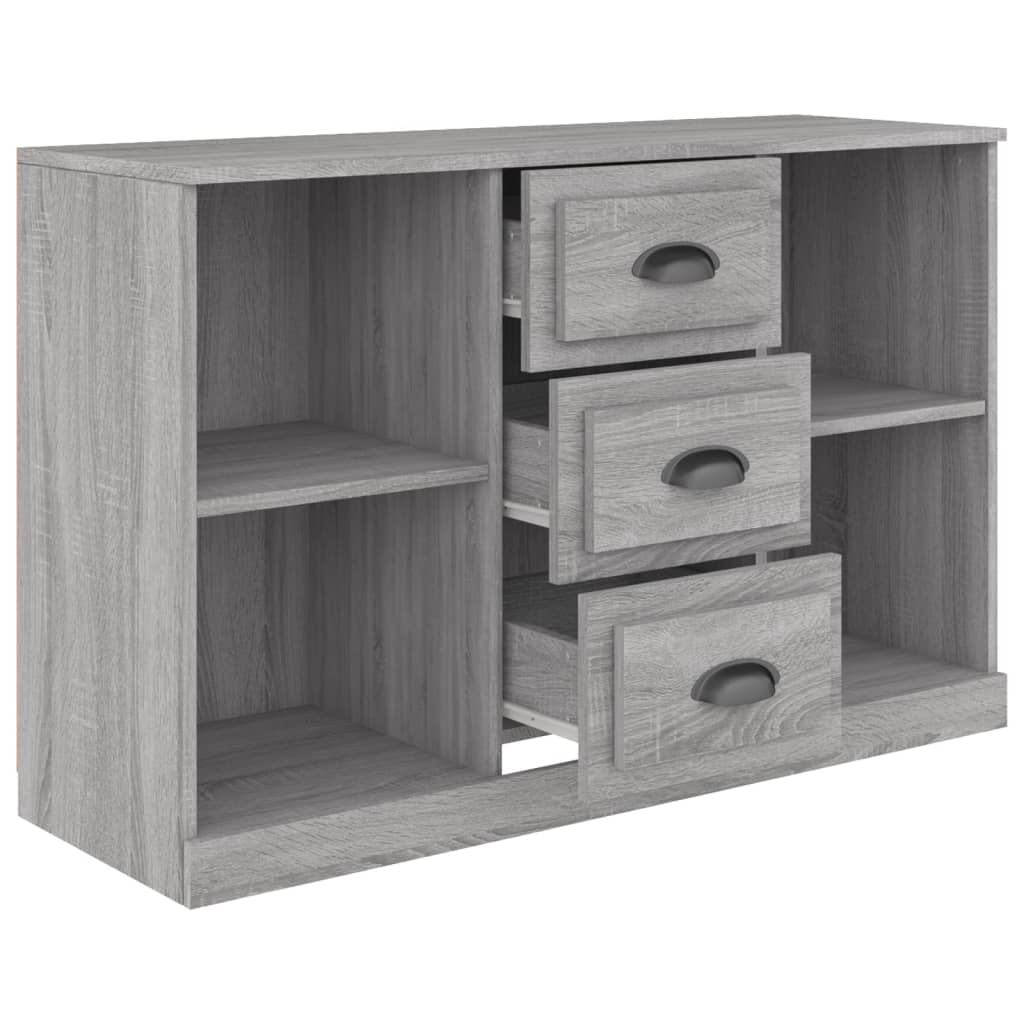 Dressoir 104,5x35,5x67,5 cm bewerkt hout