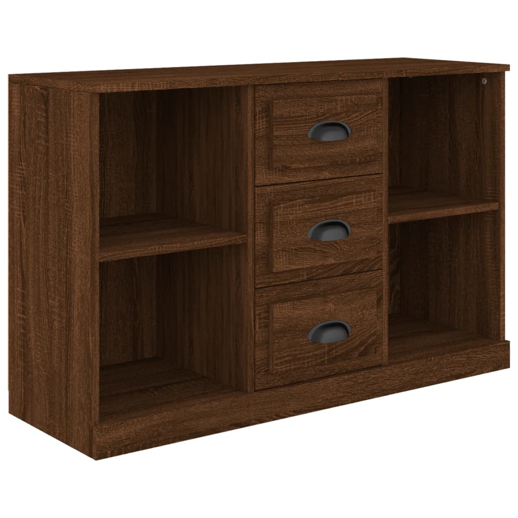 Buffet 104,5x35,5x67,5 cm en bois travaillé