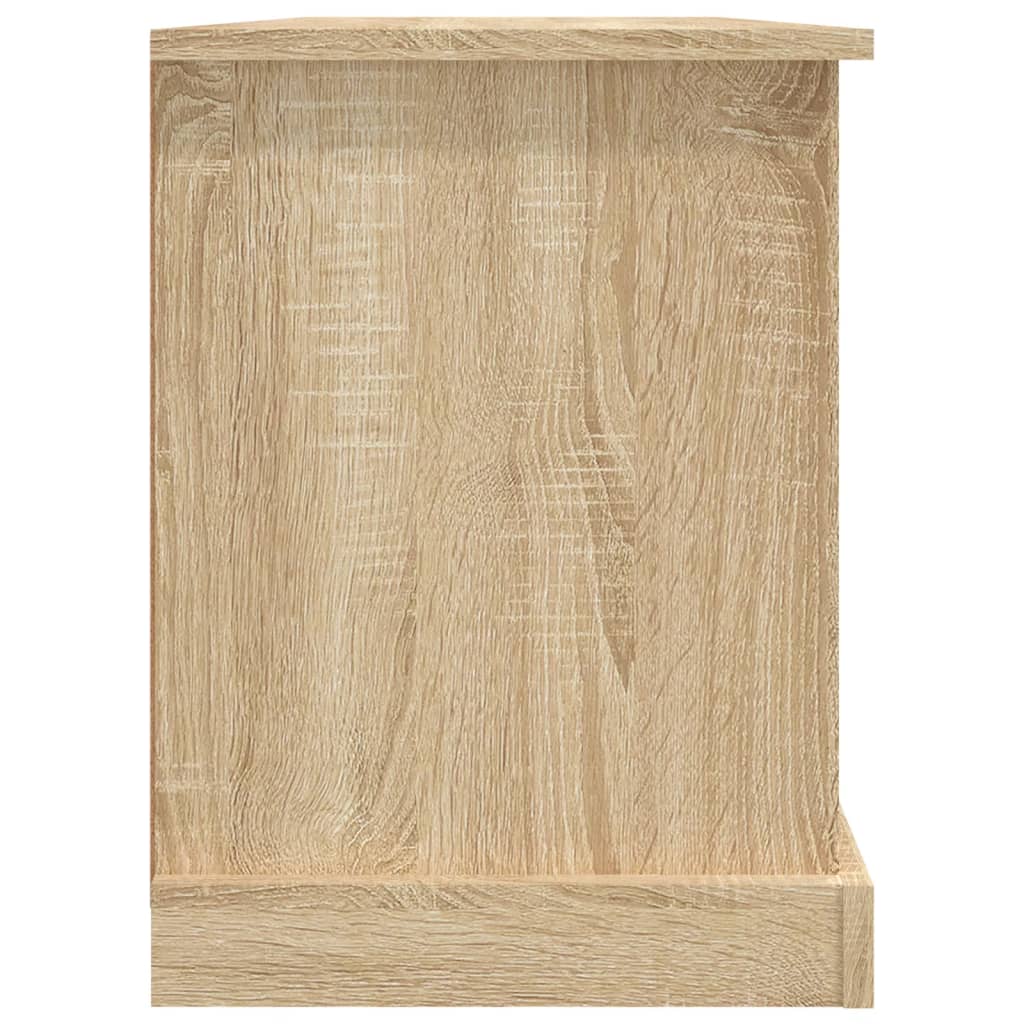 Meuble TV 99,5x35,5x48 cm en bois travaillé