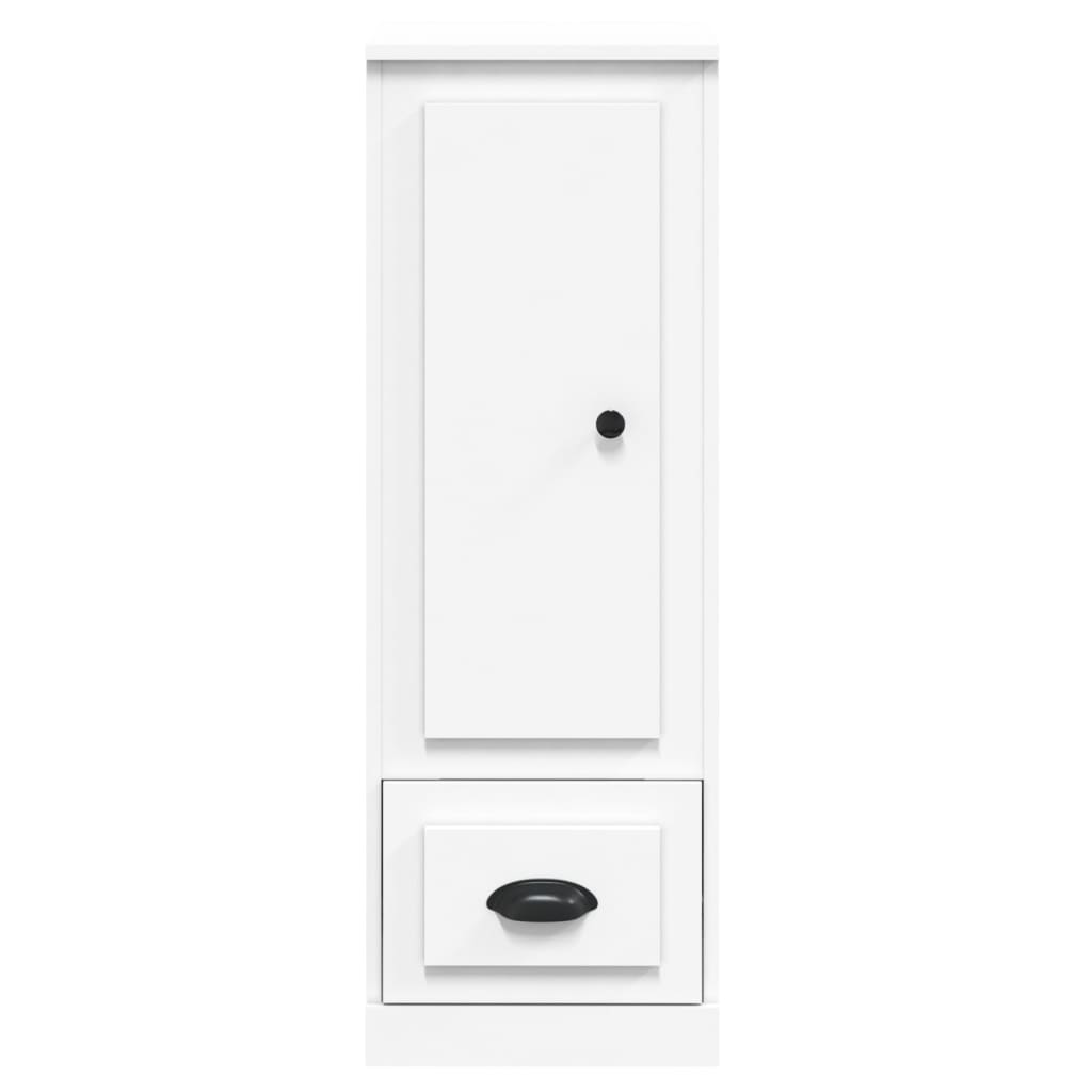 Armoire haute 36x35,5x103,5 cm en dérivé du bois, couleur chêne