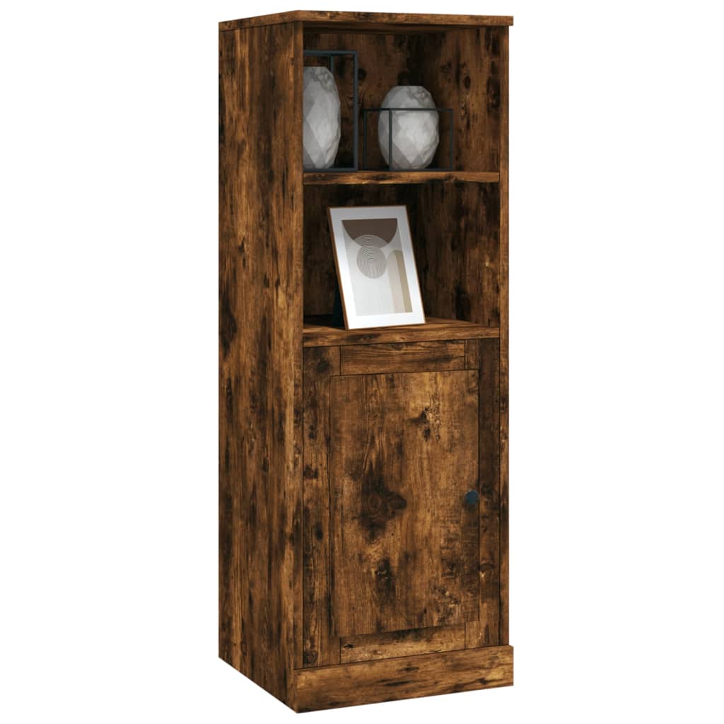 Meuble haut 36x35,5x103,5 cm en bois travaillé