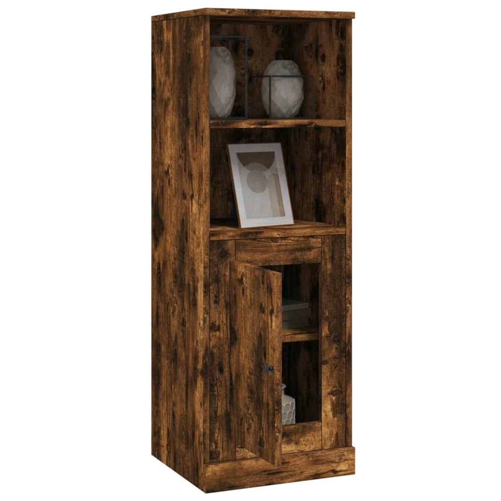 Meuble haut 36x35,5x103,5 cm en bois travaillé