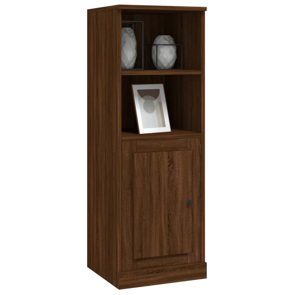 Meuble haut 36x35,5x103,5 cm en bois travaillé