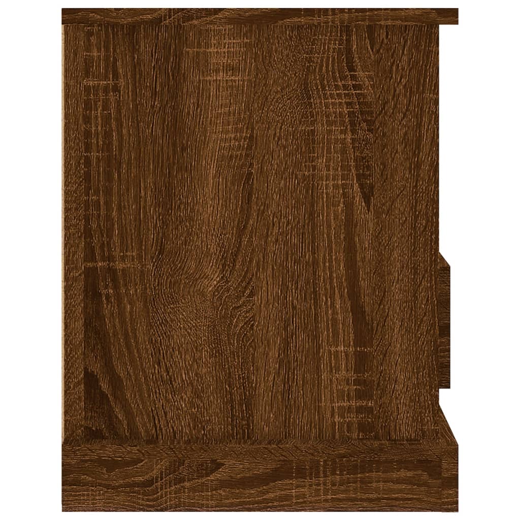 Meuble TV 93x35,5x45 cm en bois travaillé