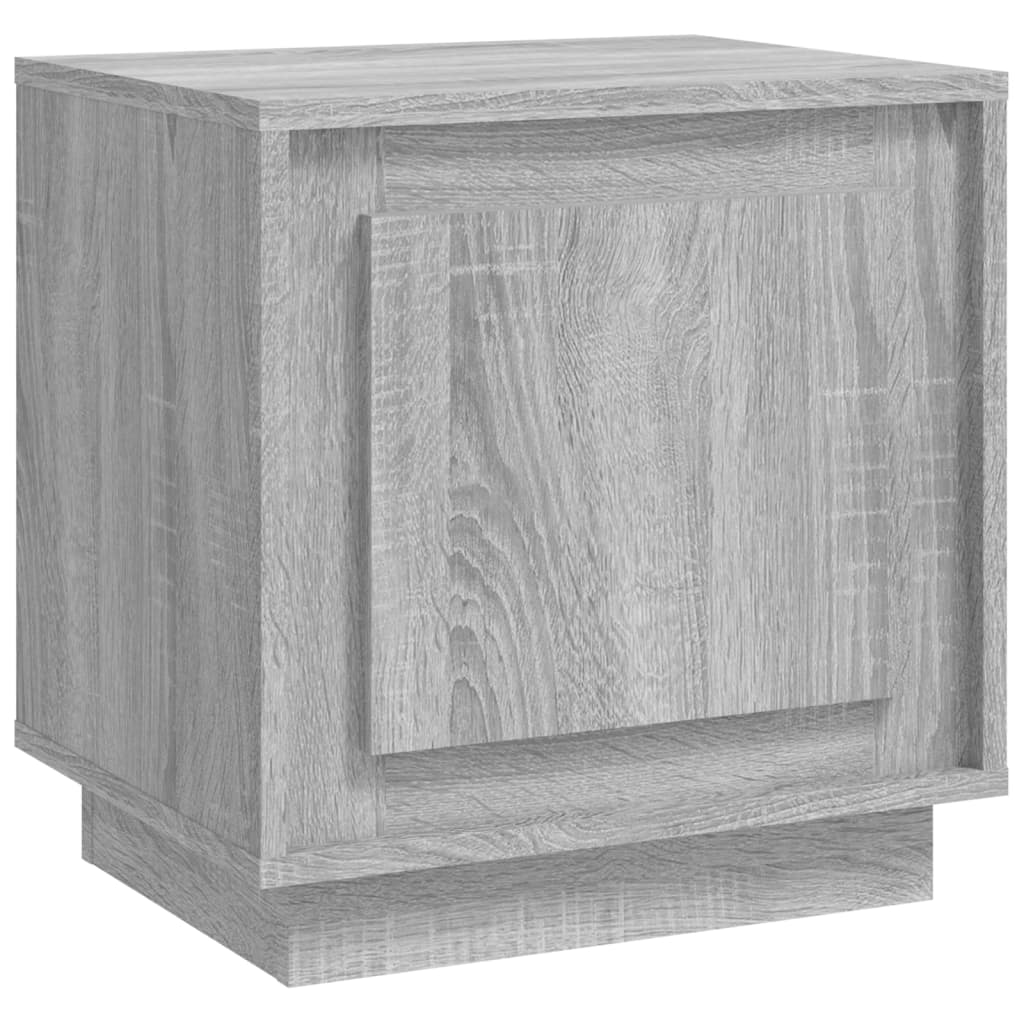 Nachtkastjes 2 st 44x35x45 cm bewerkt hout