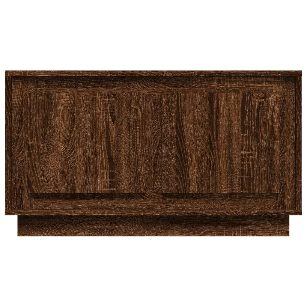 Meuble TV 80x35x45 cm en bois travaillé