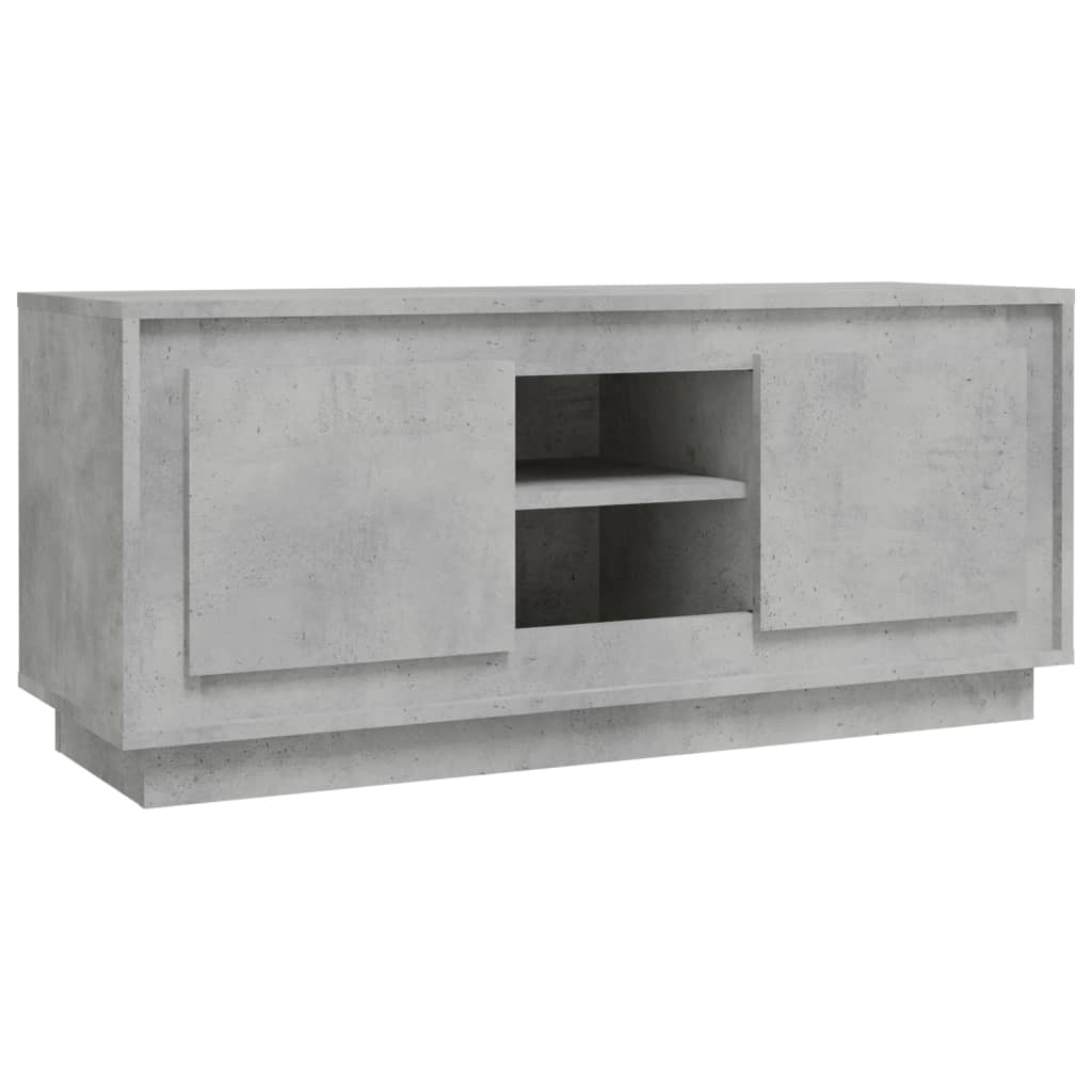 Tv-meubel 102x35x45 cm bewerkt hout