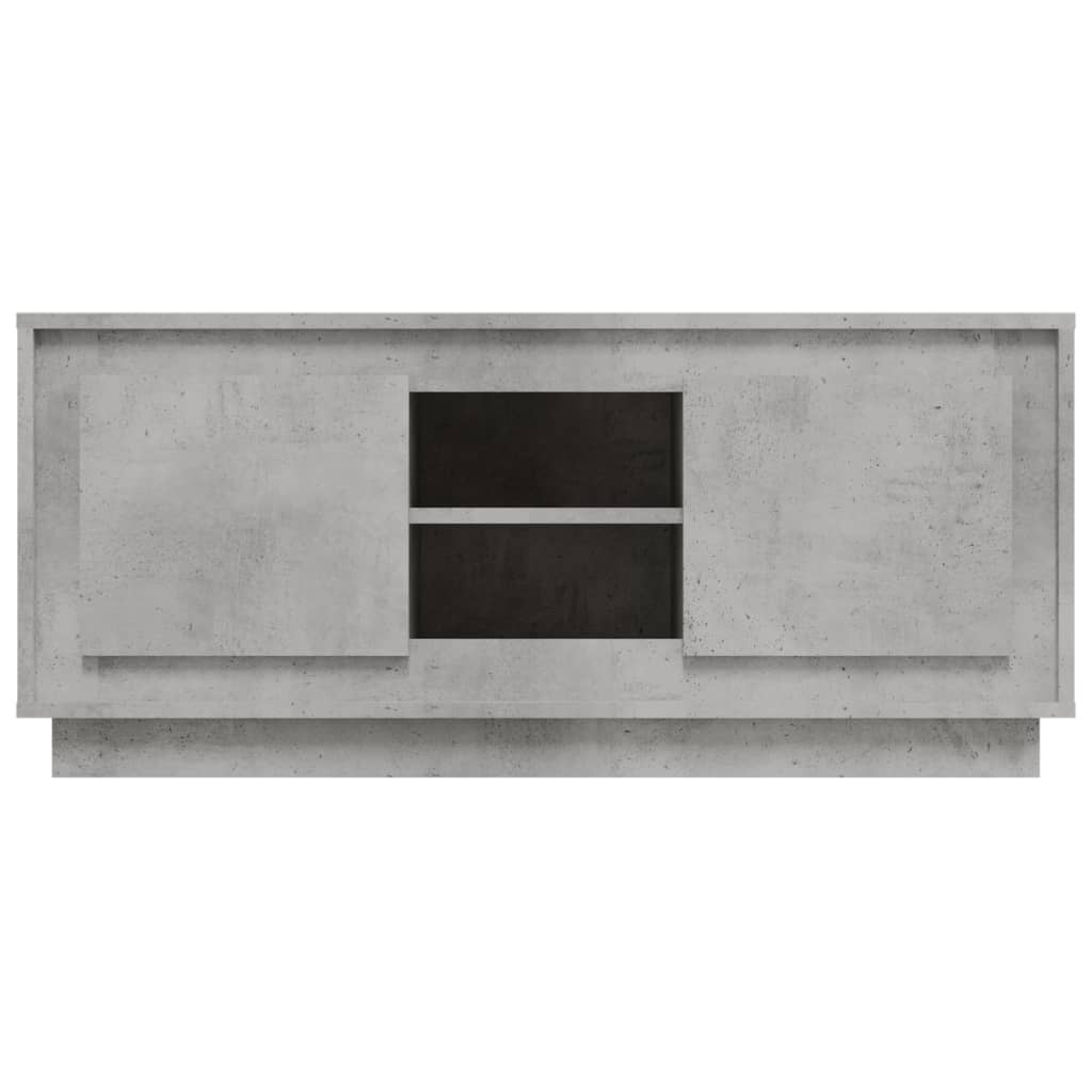 Tv-meubel 102x35x45 cm bewerkt hout