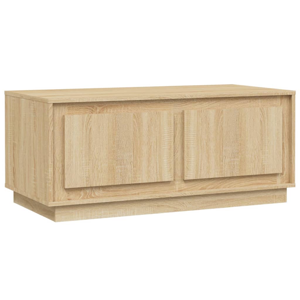 Salontafel 102x50x44 cm bewerkt hout