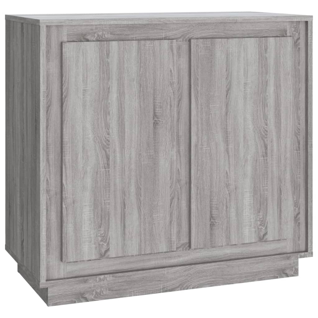 Dressoir 80x34x75 cm bewerkt hout eikenkleurig