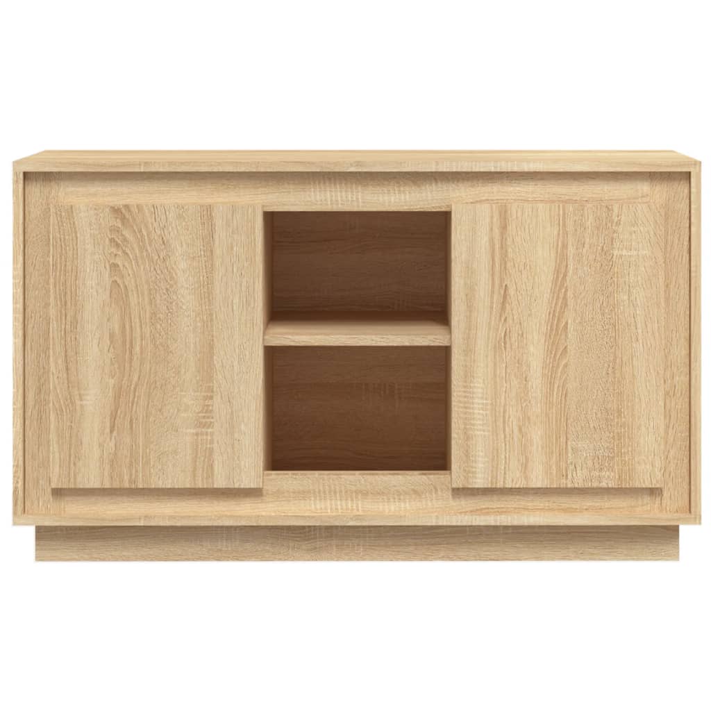 Dressoir 102x35x60 cm bewerkt hout