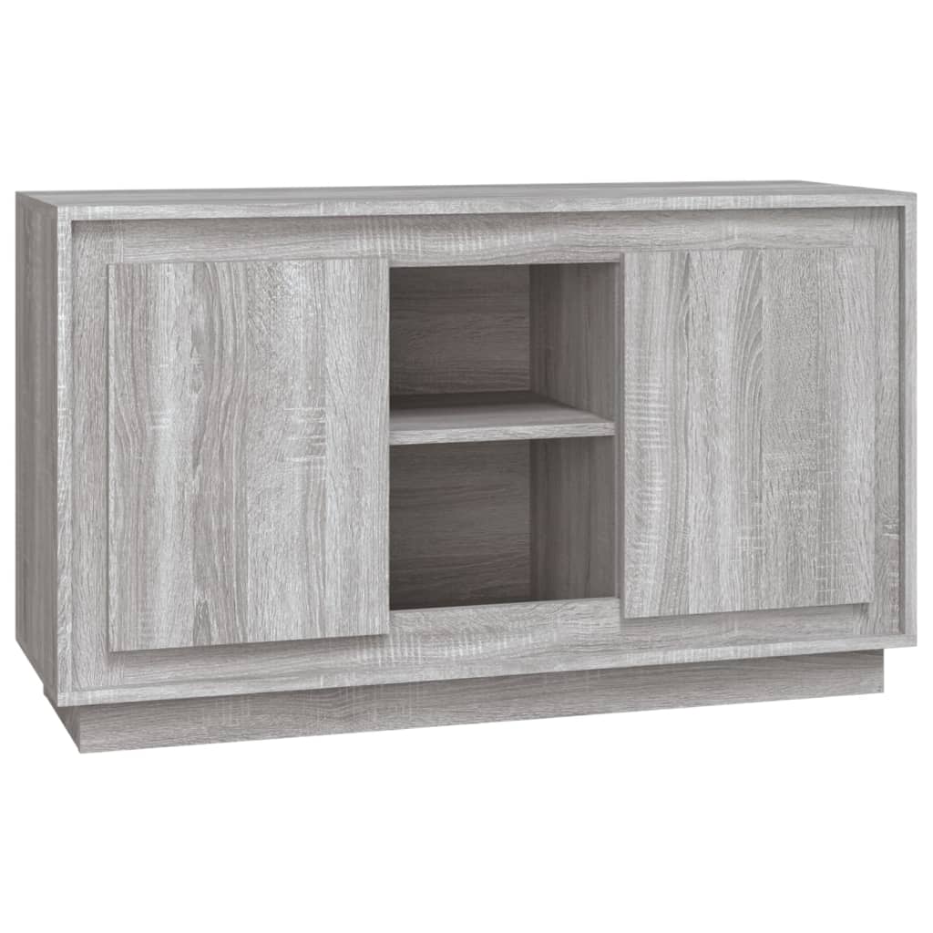 Dressoir 102x35x60 cm bewerkt hout