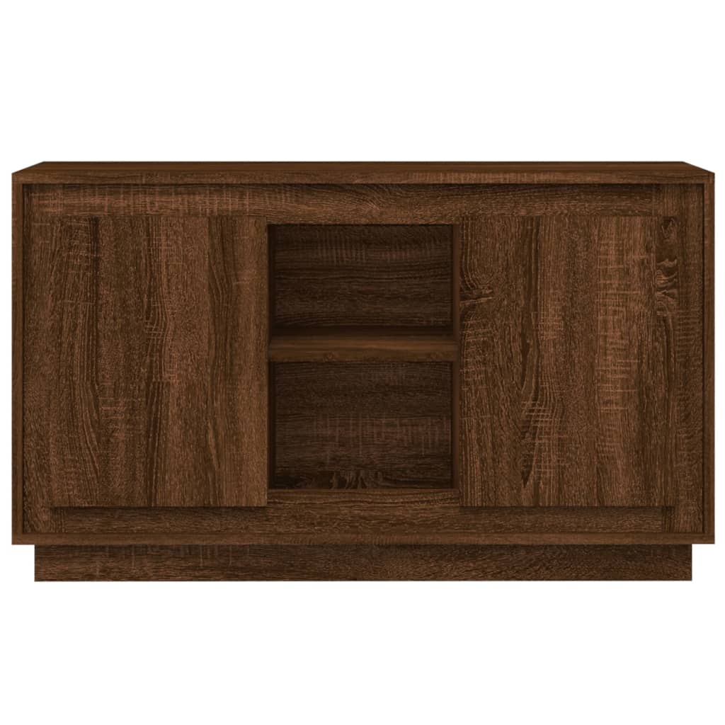 Buffet 102x35x60 cm en bois travaillé