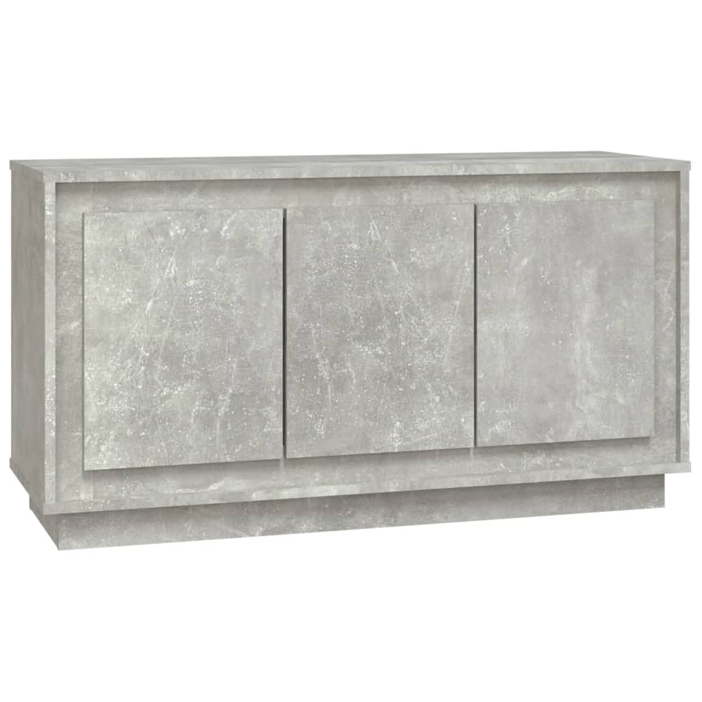 Buffet 102x35x55 cm finition bois blanc