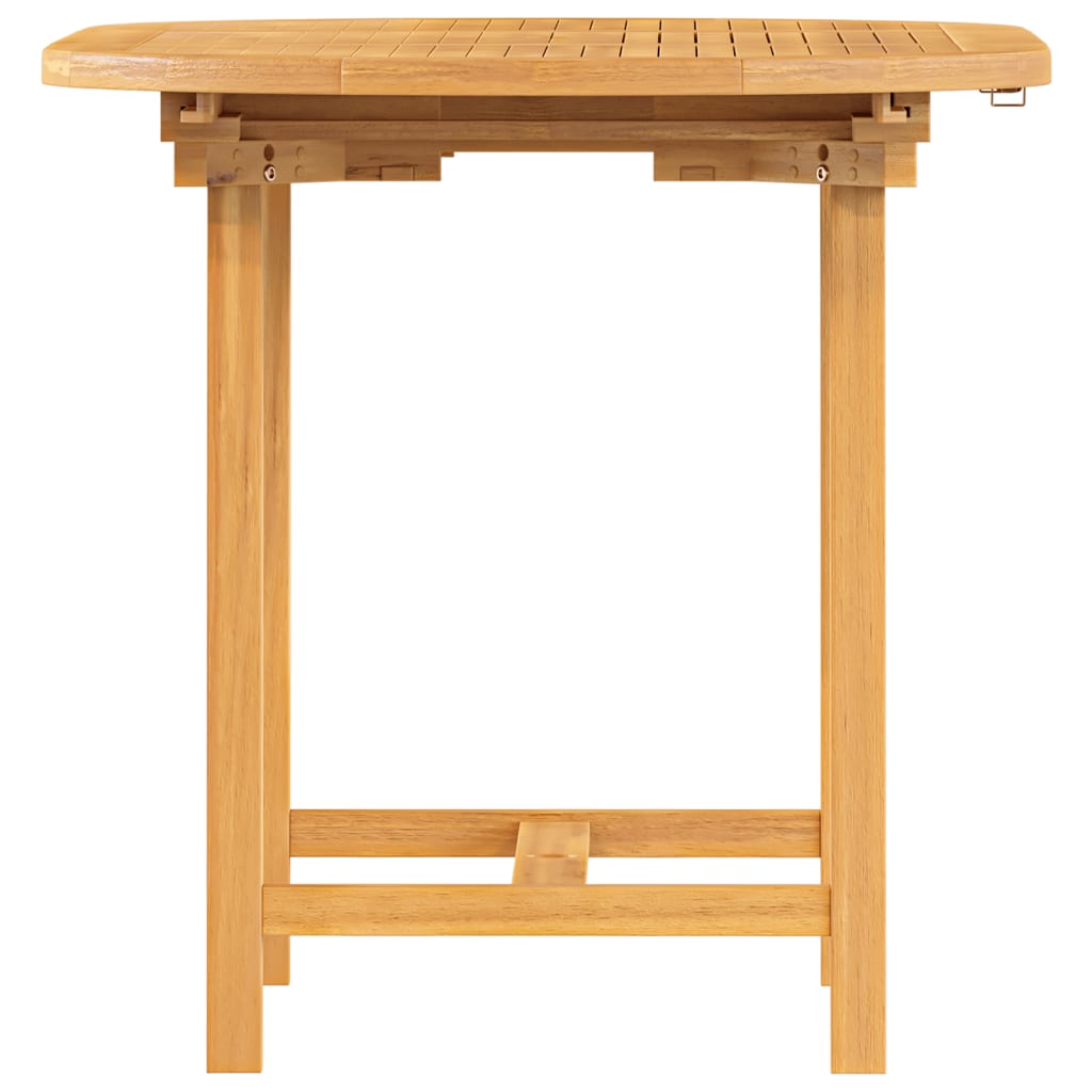 Table de jardin extensible 150-200x100x75 cm en teck massif