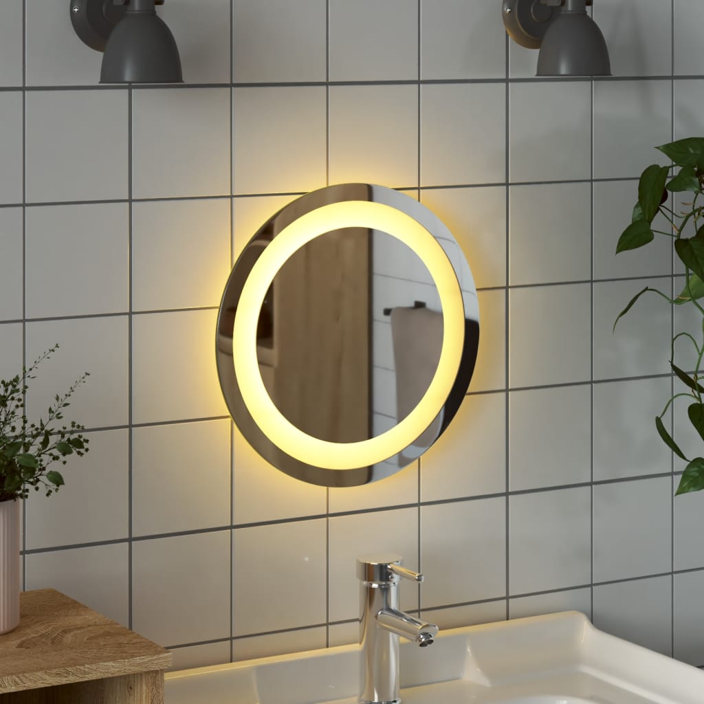 Badkamerspiegel LED rond 60 cm