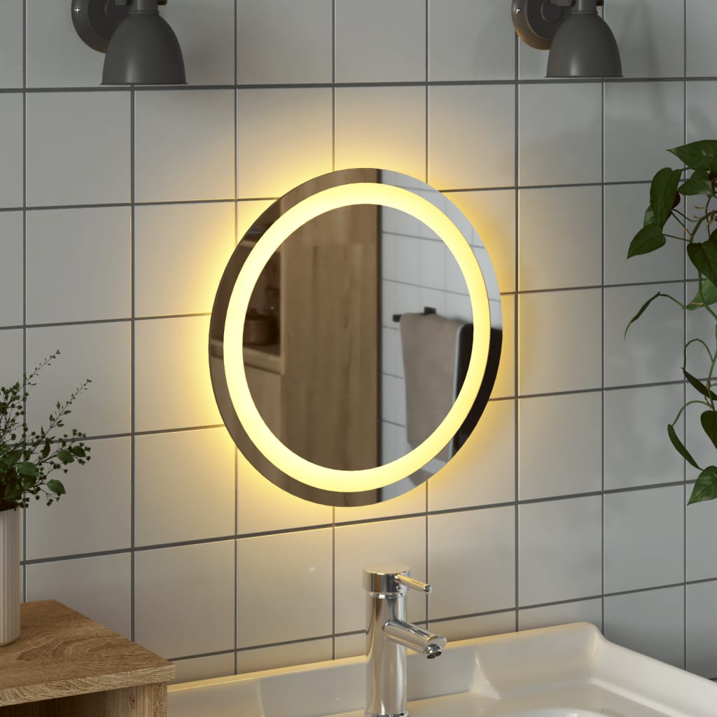 Badkamerspiegel LED rond 60 cm