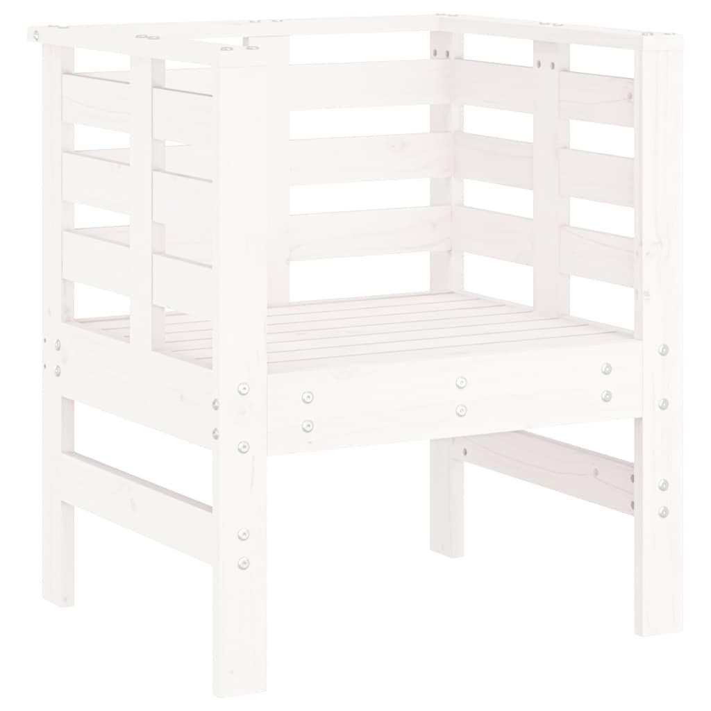 Chaises de jardin 2 pcs 61,5x53x71 cm solide