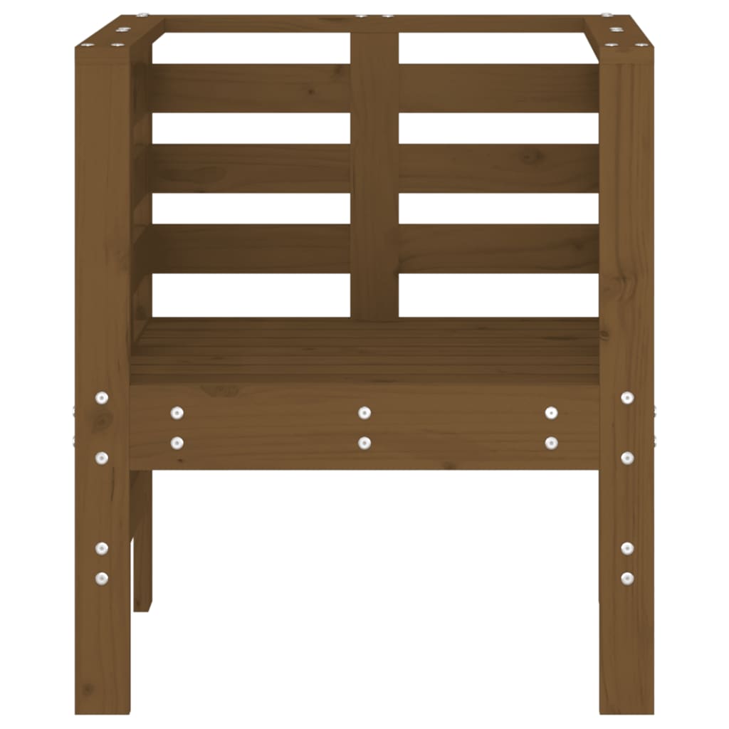 Chaises de jardin 2 pcs 61,5x53x71 cm solide