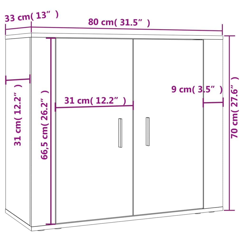 Hoge kast bewerkt hout